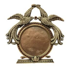 Vivienne Museum Gold Plate Jonquil Swarovski Crystals Mini Frame